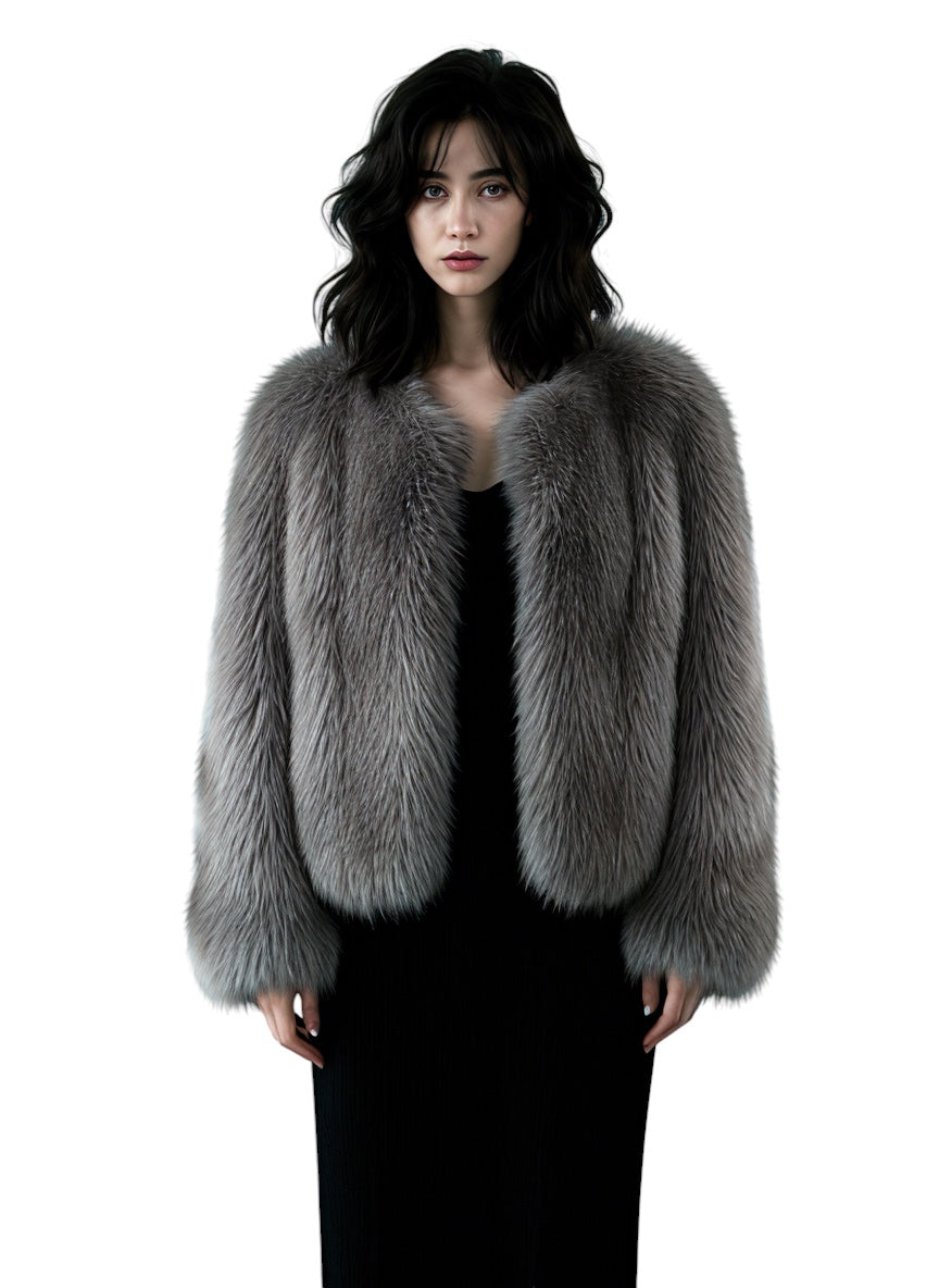 Breslin | Women’s Luxe Faux Fur Coat – Plush, Elegant, Winter-Ready