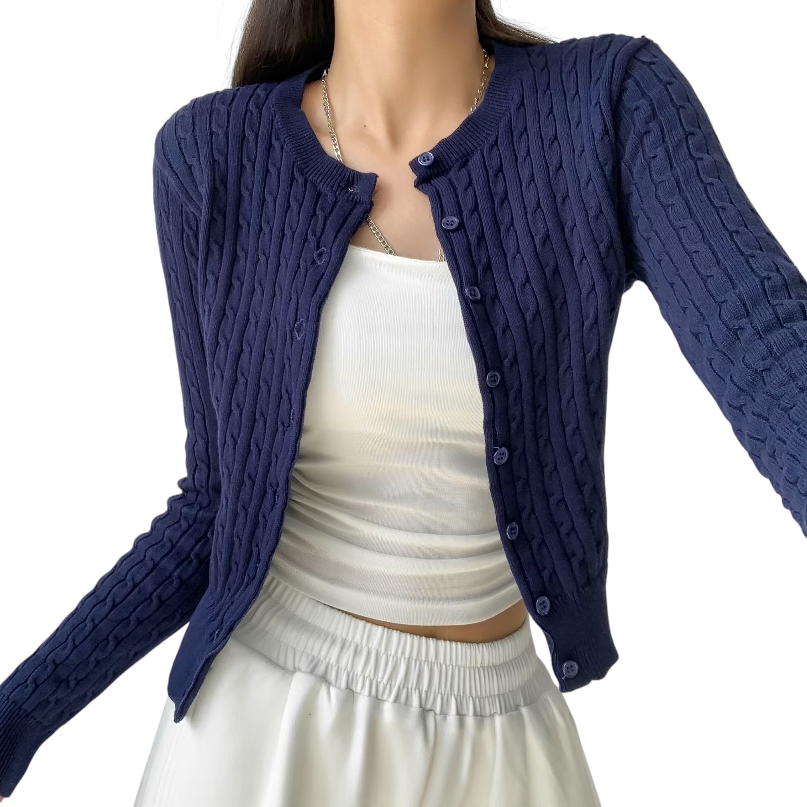 Breslin | Women’s Classic Knit Cardigan for Office and Casual Wear