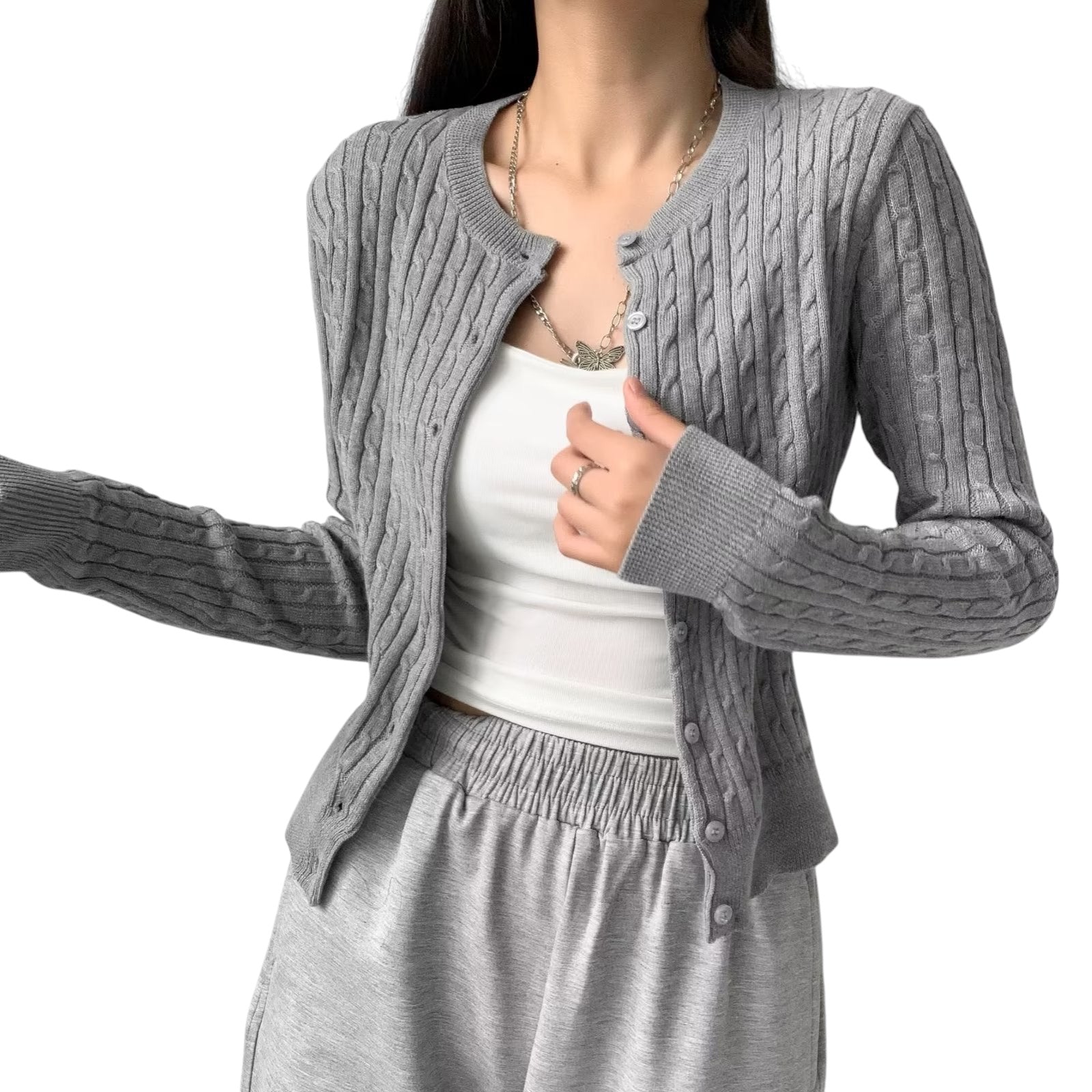 Breslin | Women’s Classic Knit Cardigan for Office and Casual Wear
