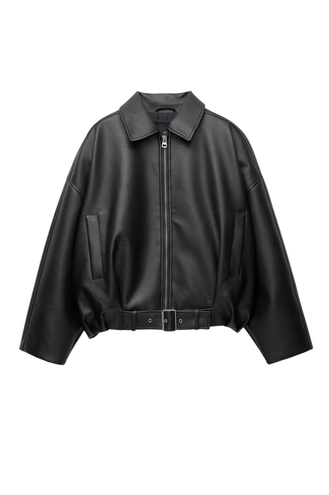 Breslin | Women's All-Year Leather Bomber Jacket