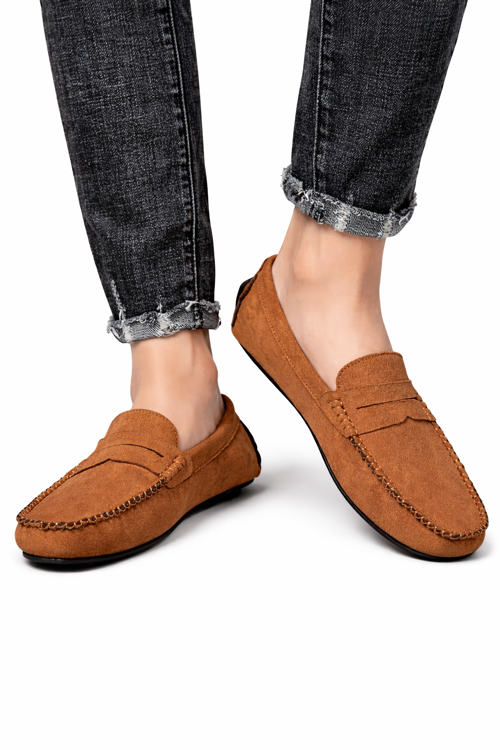 Breslin | Men’s Suede Loafers Non-Slip Comfort Smart Casual