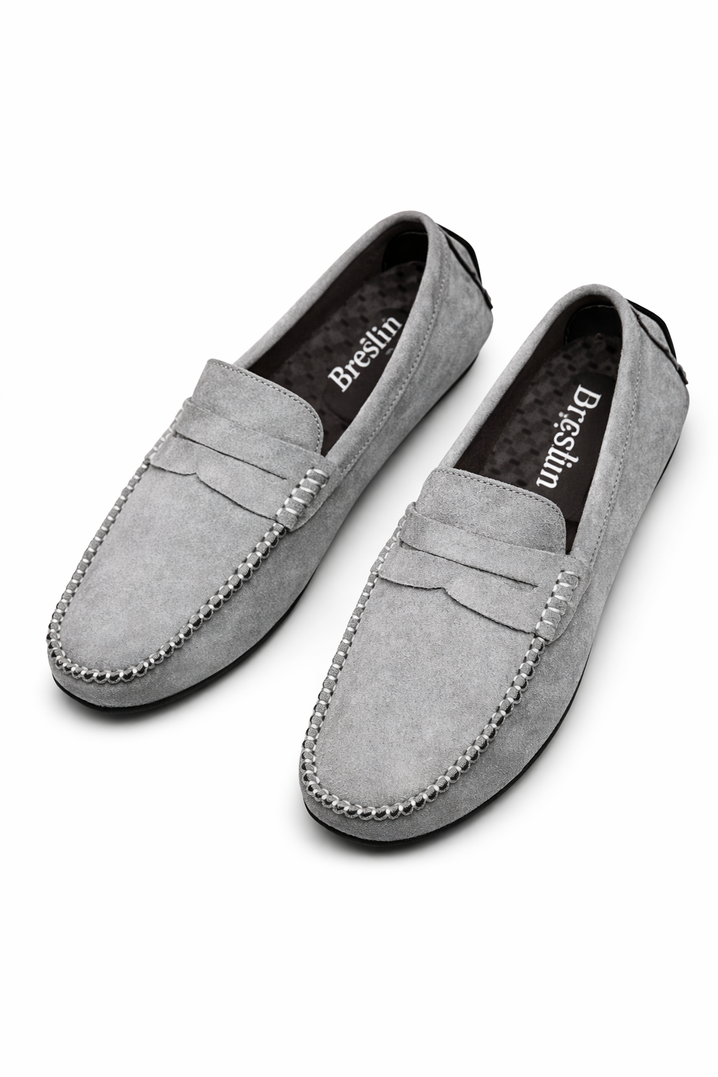 Breslin | Men’s Suede Loafers Non-Slip Comfort Smart Casual