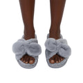 Breslin | Women's Cozy Bow Plush Slippers