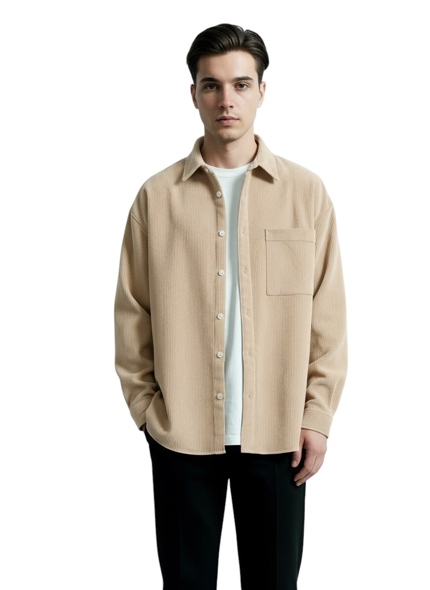 Breslin | Men’s Corduroy Overshirt – Soft Heritage Edition