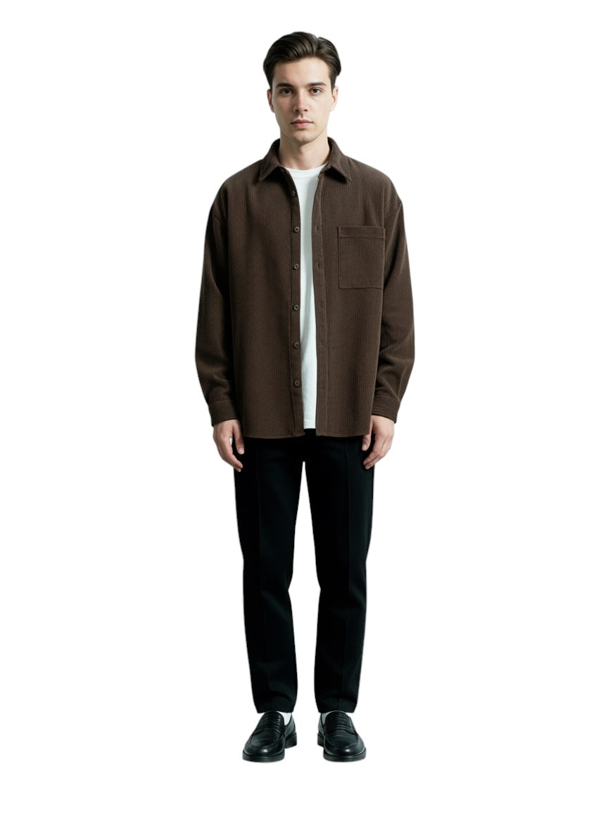 Breslin | Men’s Corduroy Overshirt – Soft Heritage Edition