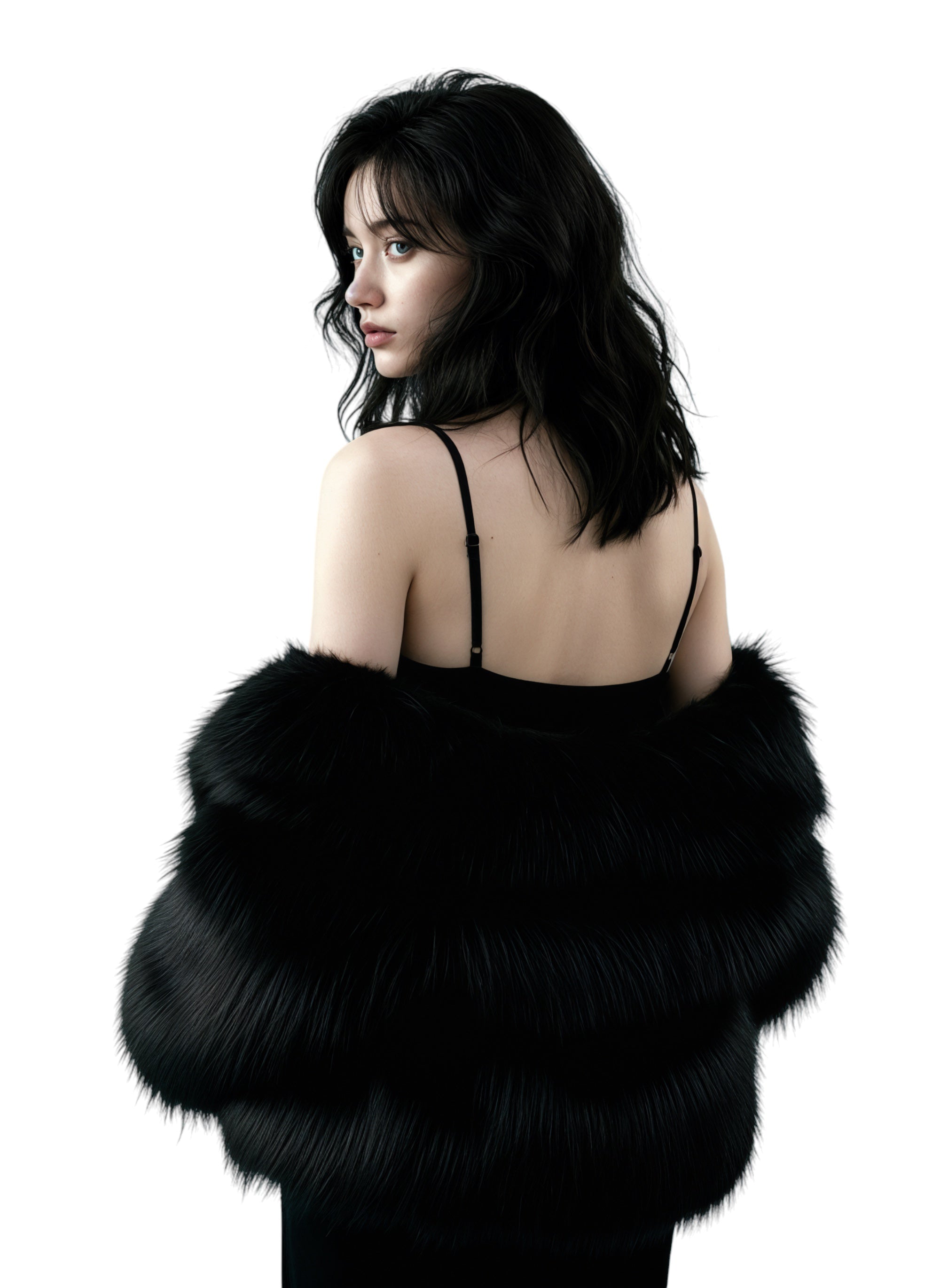 Breslin | Women’s Luxe Faux Fur Coat – Plush, Elegant, Winter-Ready