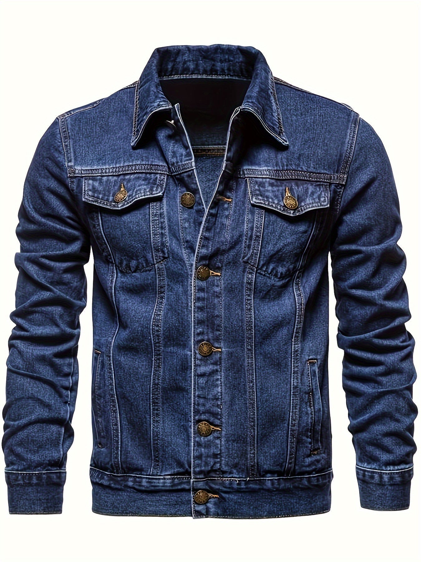 Breslin | Men’s Essential Denim Jacket — Classic, Versatile & Timelessly Cool