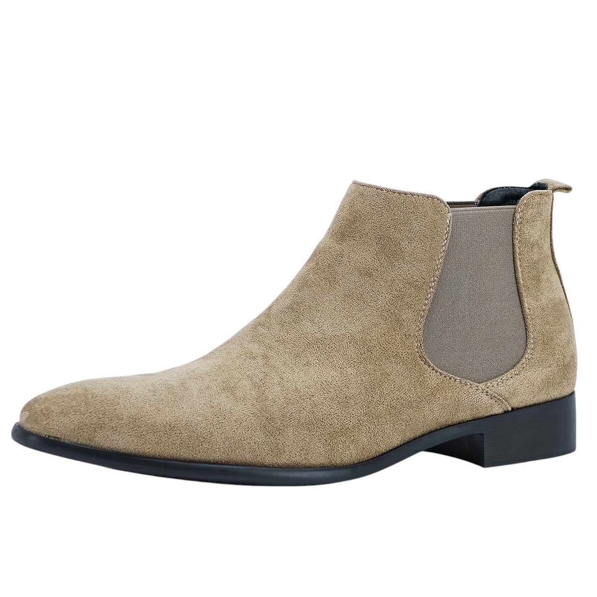 Breslin | Men’s Suede Chelsea Boots – Sandstone Edition