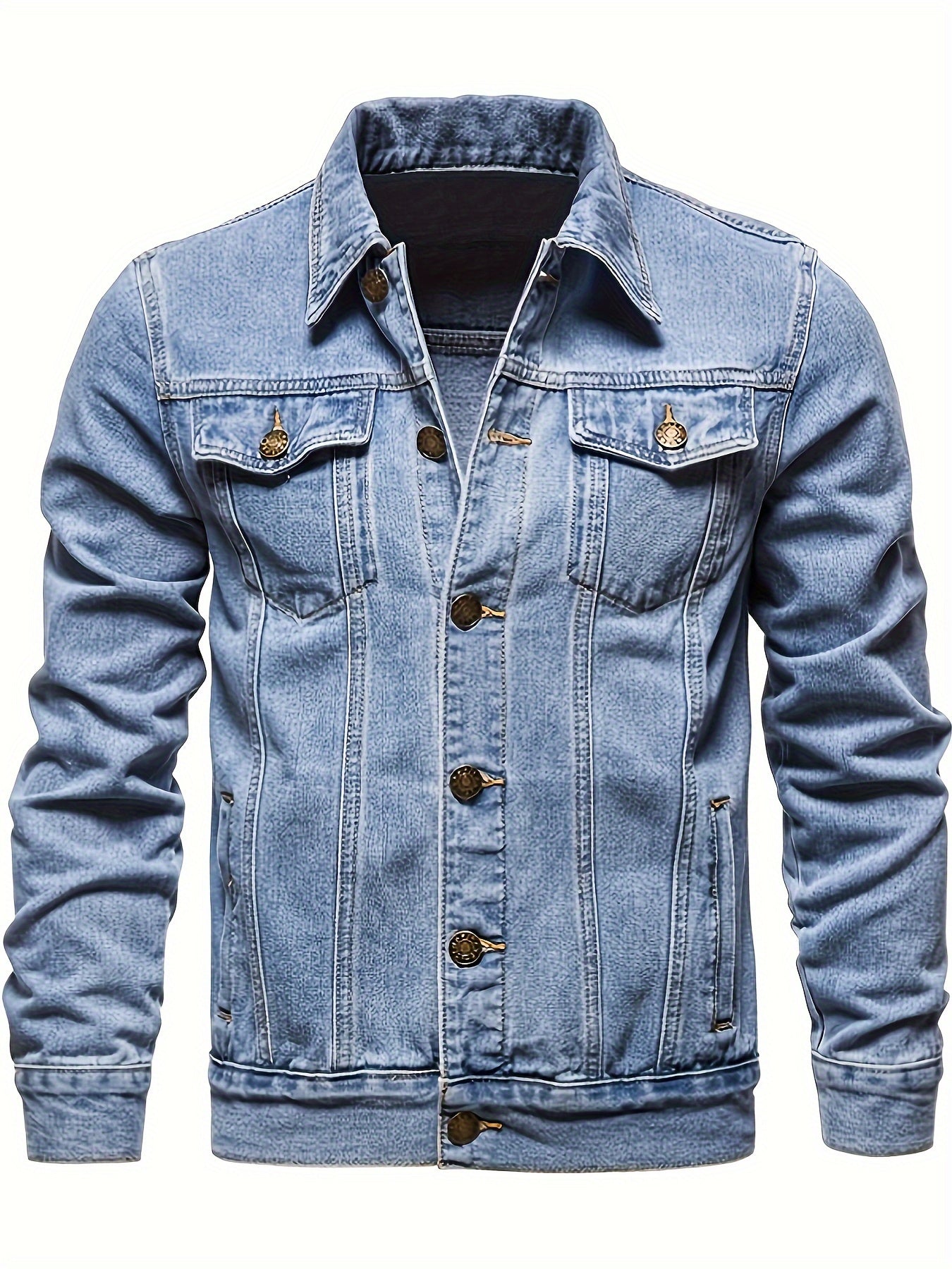 Breslin | Men’s Essential Denim Jacket — Classic, Versatile & Timelessly Cool