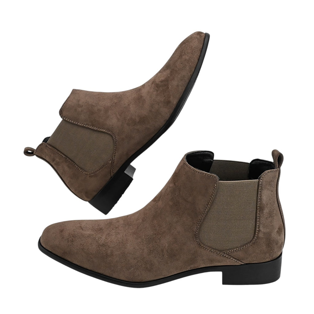 Breslin | Men’s Suede Chelsea Boots – Sandstone Edition
