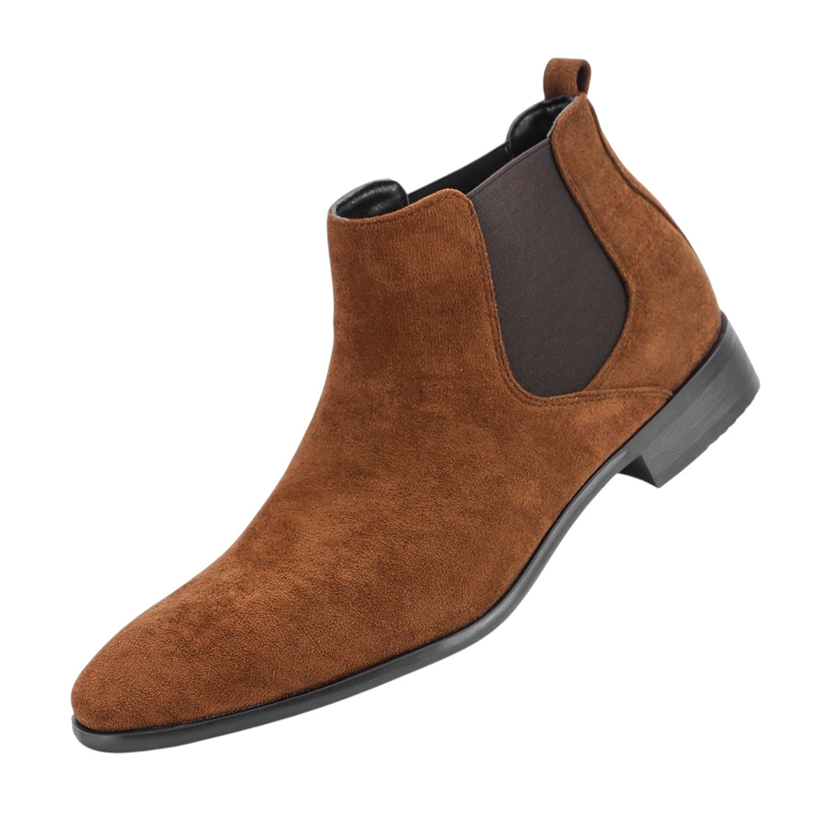 Breslin | Men’s Suede Chelsea Boots – Sandstone Edition