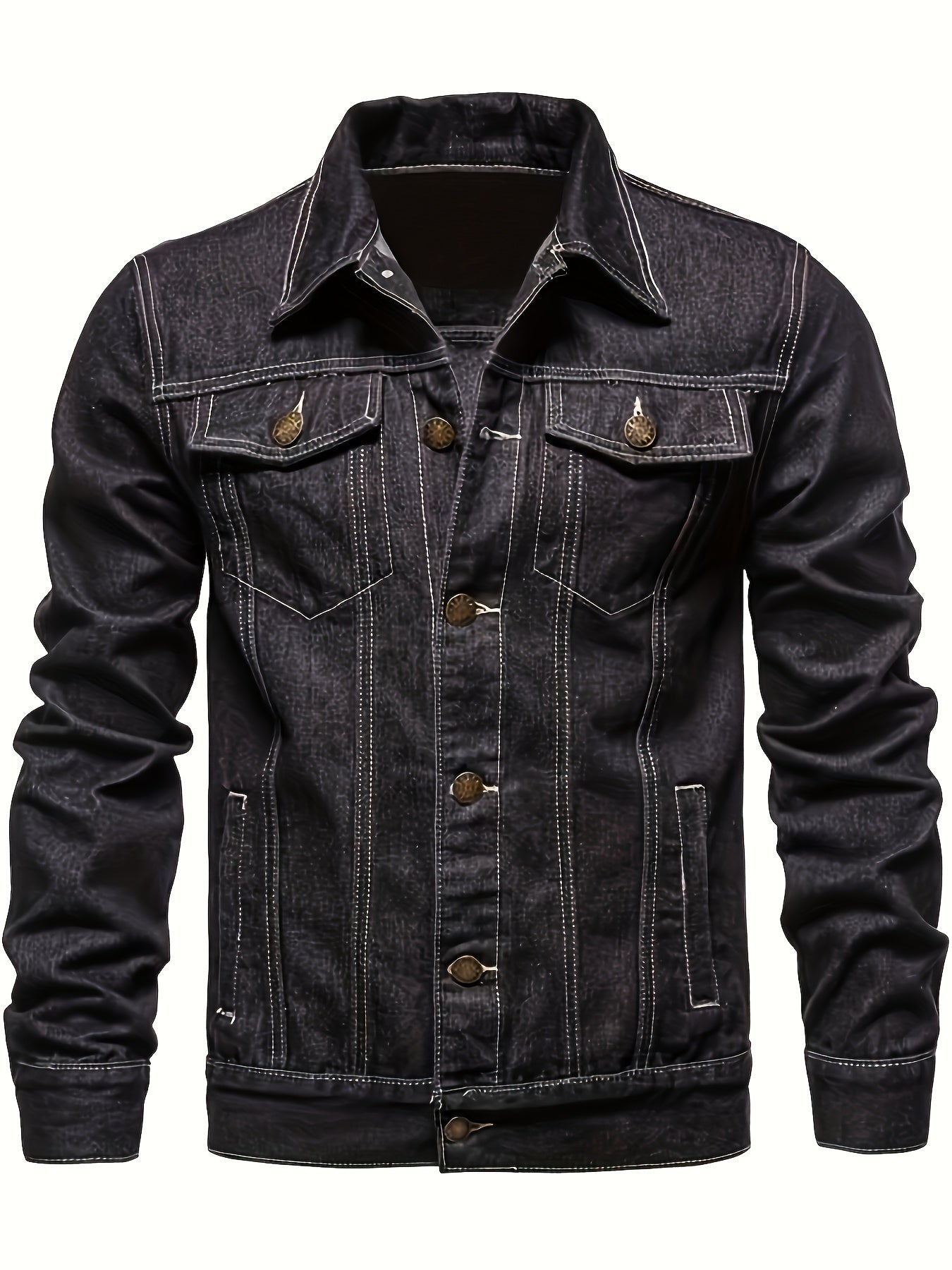 Breslin | Men’s Essential Denim Jacket — Classic, Versatile & Timelessly Cool