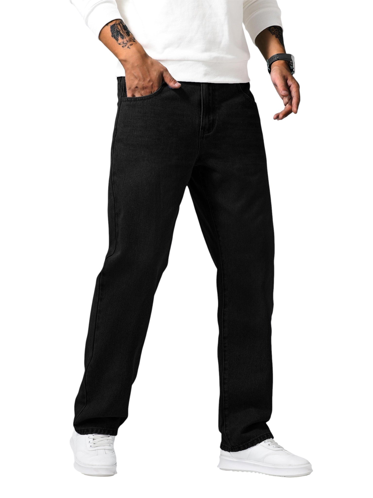 Breslin | Men’s Relaxed Straight-Leg Denim Jeans — Classic, Durable & Effortless