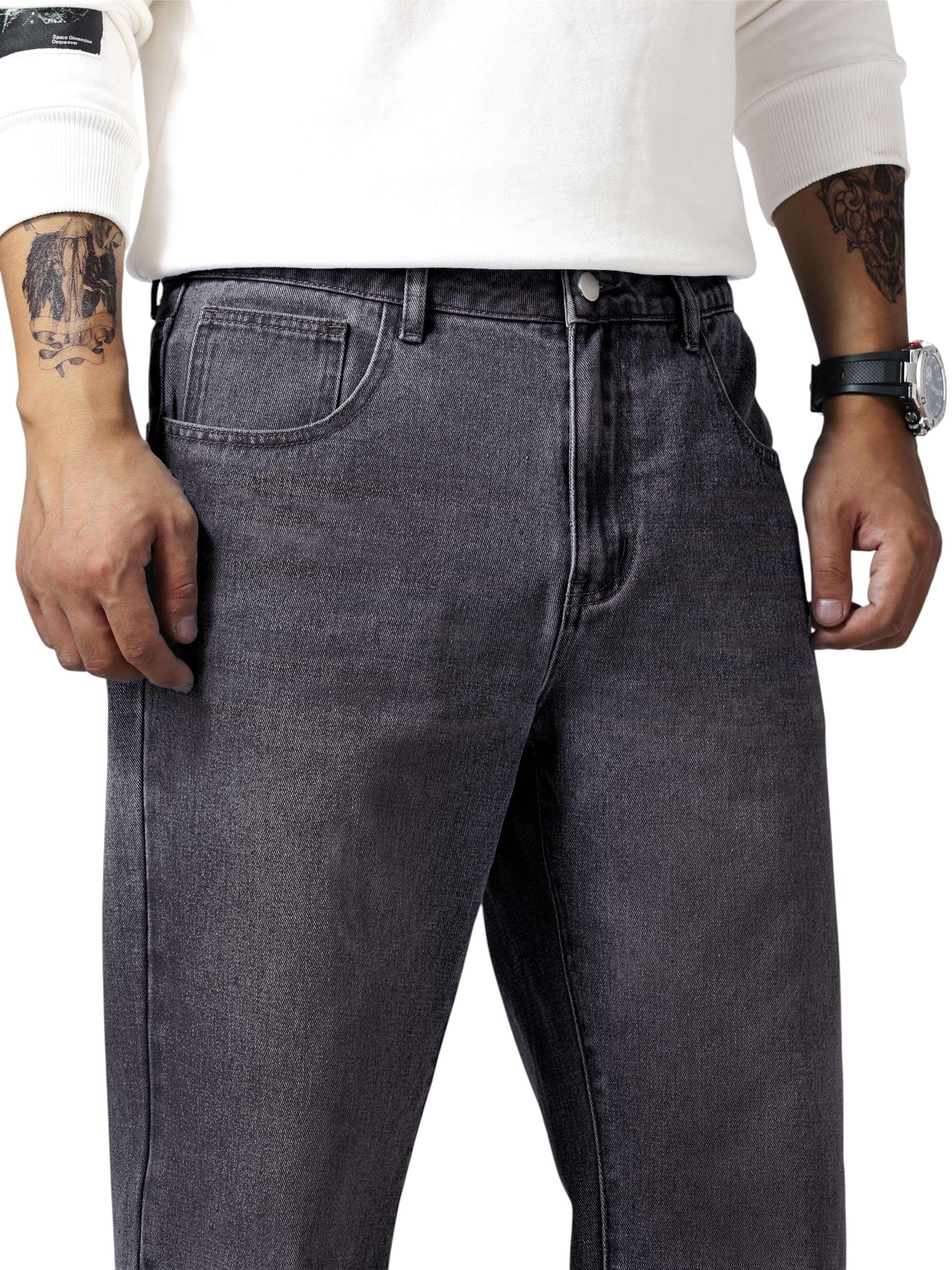 Breslin | Men’s Relaxed Straight-Leg Denim Jeans — Classic, Durable & Effortless
