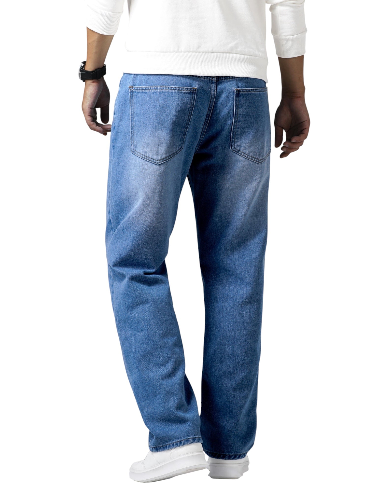 Breslin | Men’s Relaxed Straight-Leg Denim Jeans — Classic, Durable & Effortless