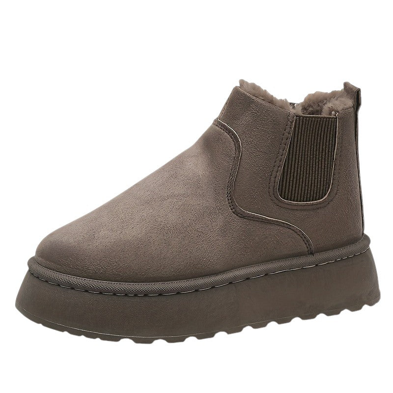 Breslin | Women’s Cozy Plush-Lined Ugg inspired Boots – Warm, Soft & Easy-Wear Comfort