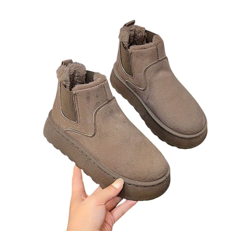 Breslin | Women’s Cozy Plush-Lined Ugg inspired Boots – Warm, Soft & Easy-Wear Comfort