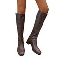 Breslin | Women’s Knee-High Leather Boots – Sleek, Timeless & Elegantly Elevated