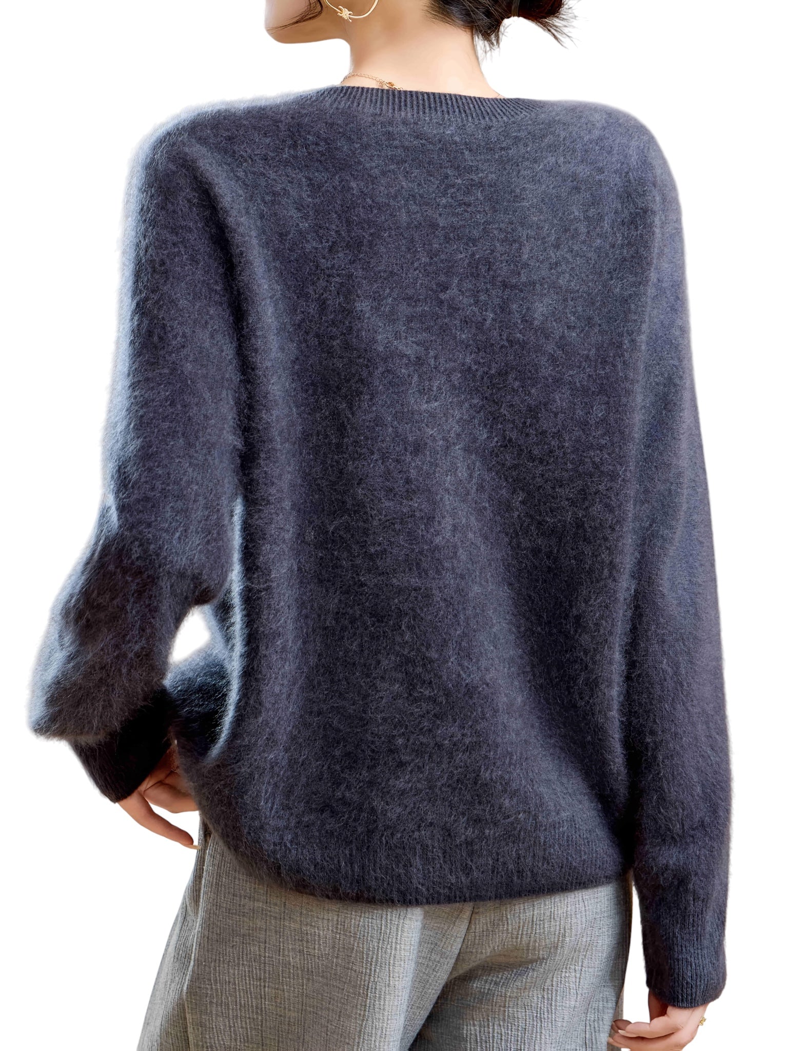 Breslin | Women's Cashmere & Wool Blend Sweater — Timeless Warmth, Effortless Luxury
