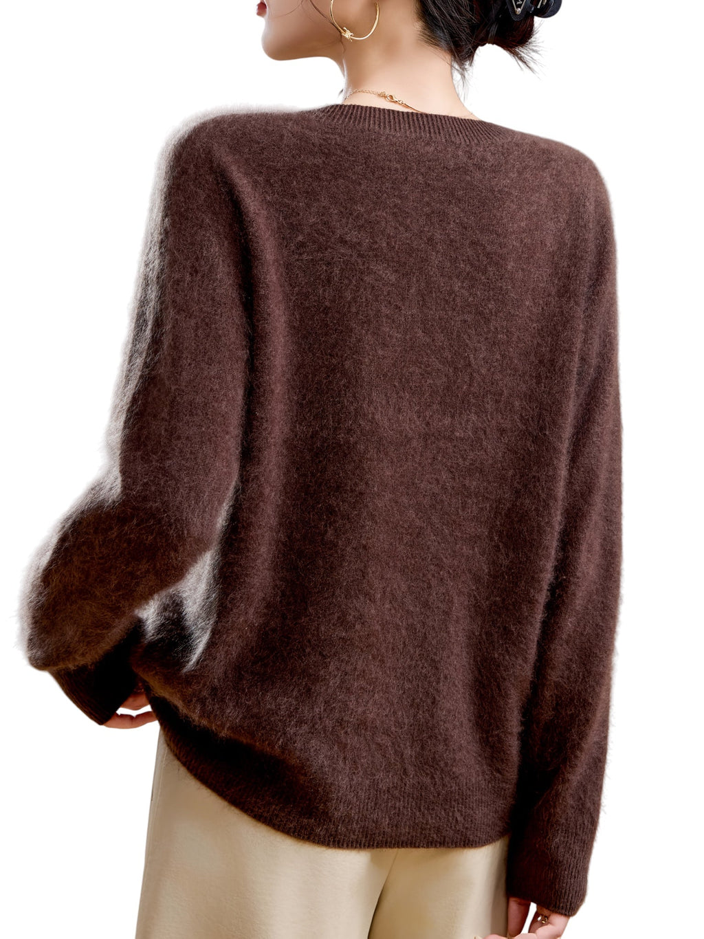 Breslin | Women's Cashmere & Wool Blend Sweater — Timeless Warmth, Effortless Luxury