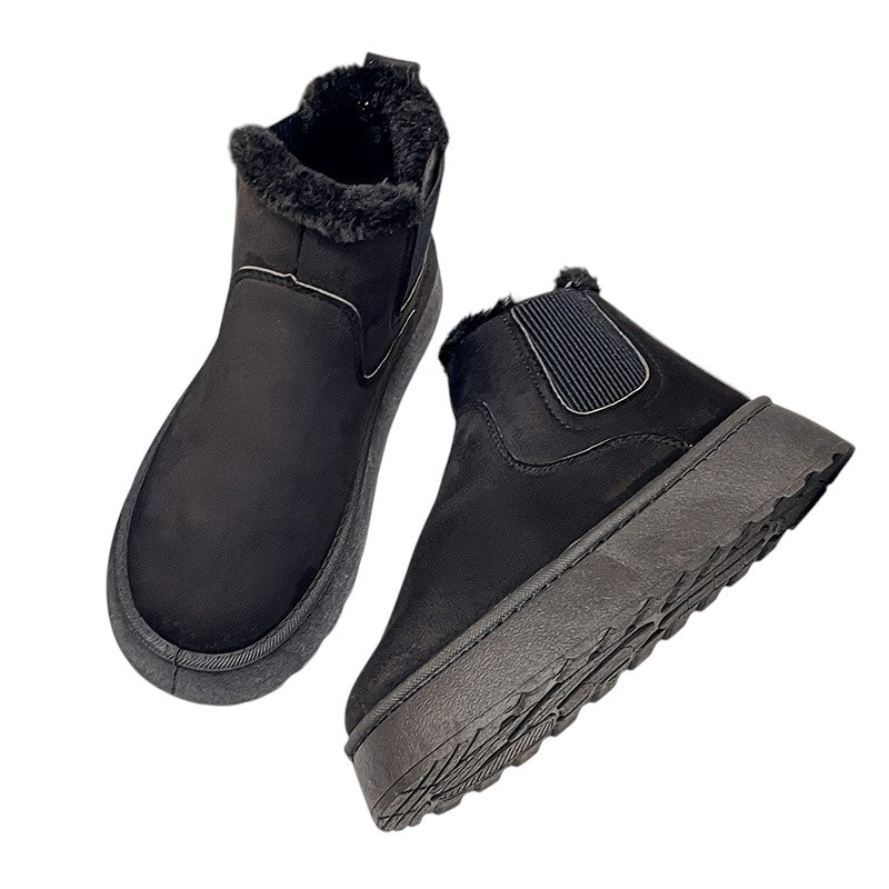 Breslin | Women’s Cozy Plush-Lined Ugg inspired Boots – Warm, Soft & Easy-Wear Comfort