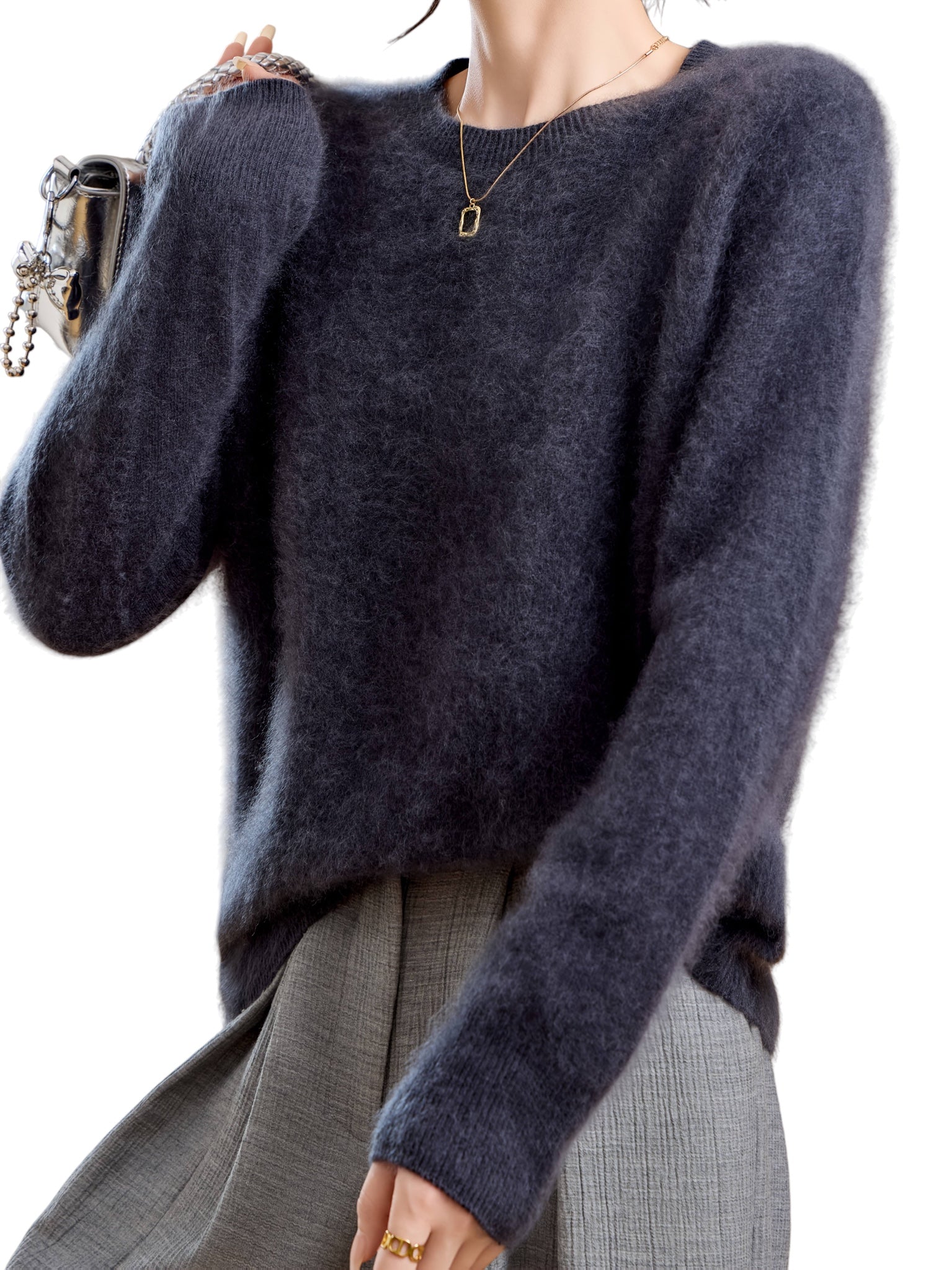 Breslin | Women's Cashmere & Wool Blend Sweater — Timeless Warmth, Effortless Luxury