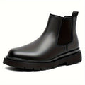 Breslin | Men’s Urban Leather Boots — Midnight Black