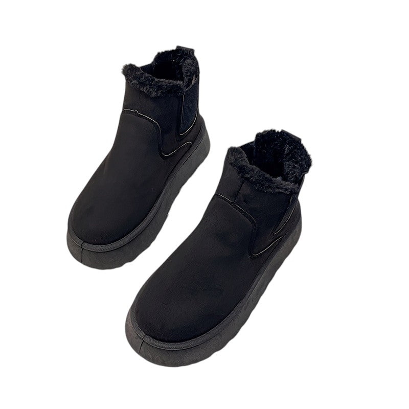 Breslin | Women’s Cozy Plush-Lined Ugg inspired Boots – Warm, Soft & Easy-Wear Comfort