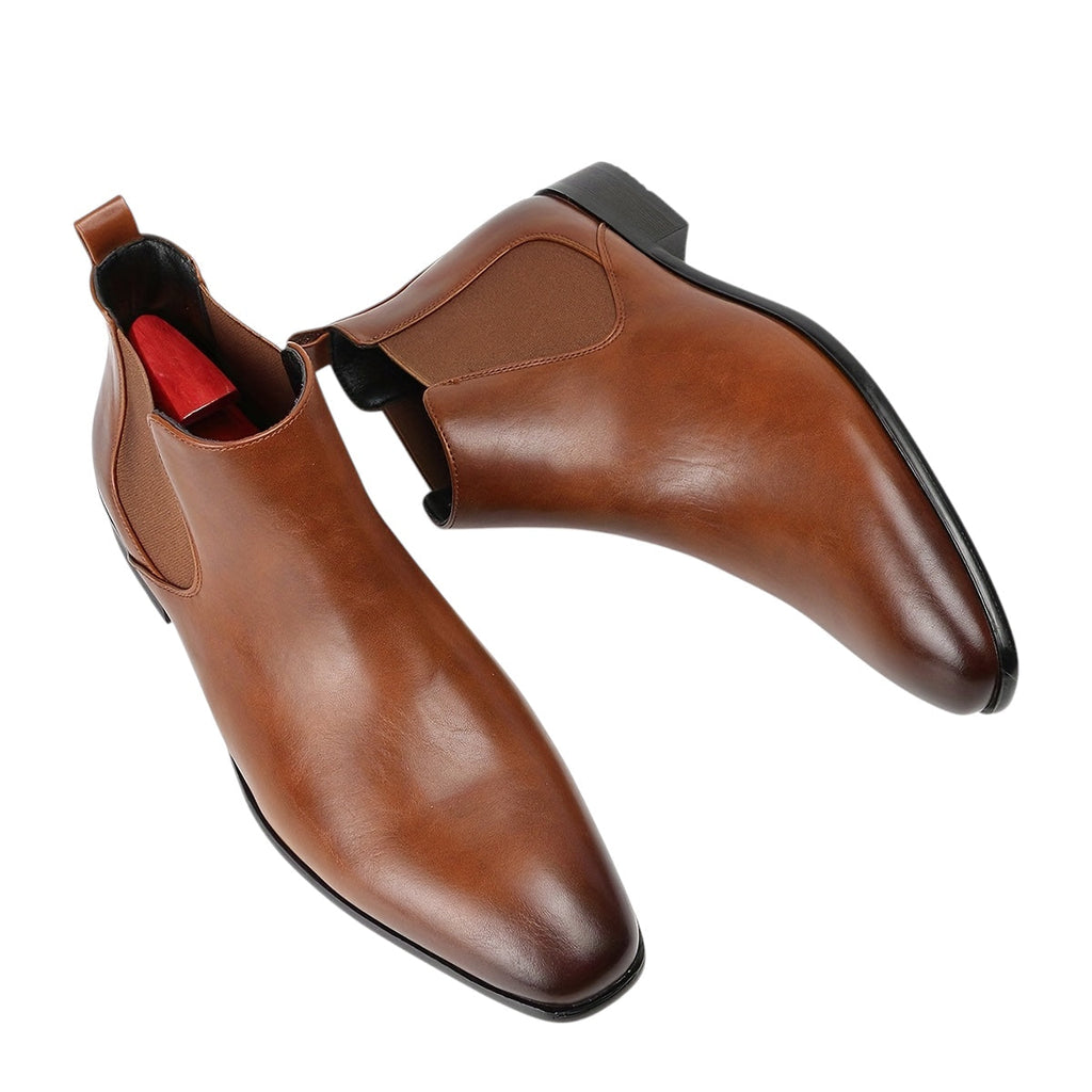 Eloura | Men’s Sleek Dress Chelsea Boots – Sharp Lines, Effortless Edge