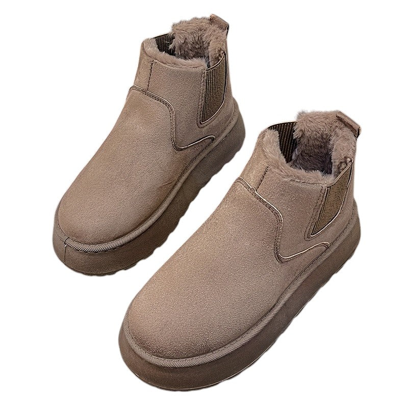 Breslin | Women’s Cozy Plush-Lined Ugg inspired Boots – Warm, Soft & Easy-Wear Comfort