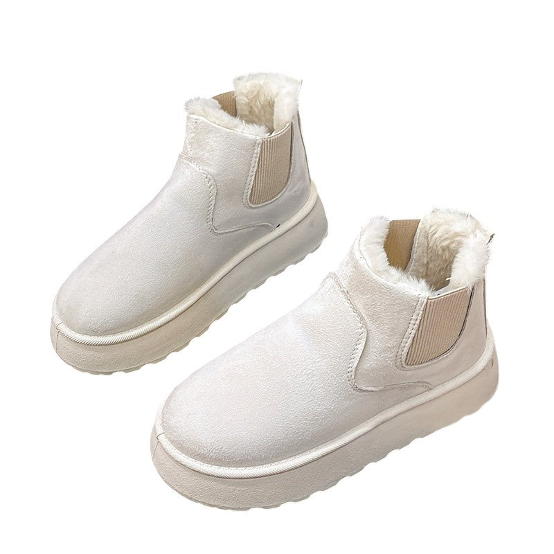 Breslin | Women’s Cozy Plush-Lined Ugg inspired Boots – Warm, Soft & Easy-Wear Comfort